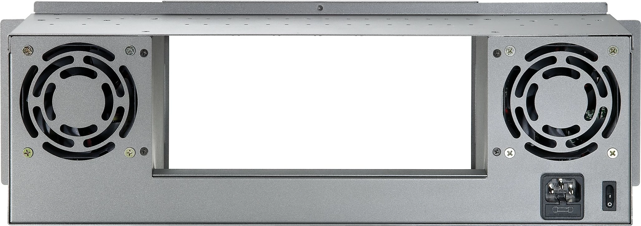 Kasë LevelOne POC-4001, 8-Slot, 100-240 V, alumin