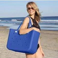 Çantë gome ÇGK2, e kaltër e errët, L