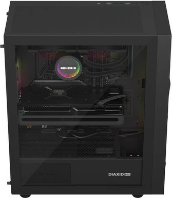 Ftohës me ujë për procesor Natec Genesis Hydria 240 ARGB, i zi