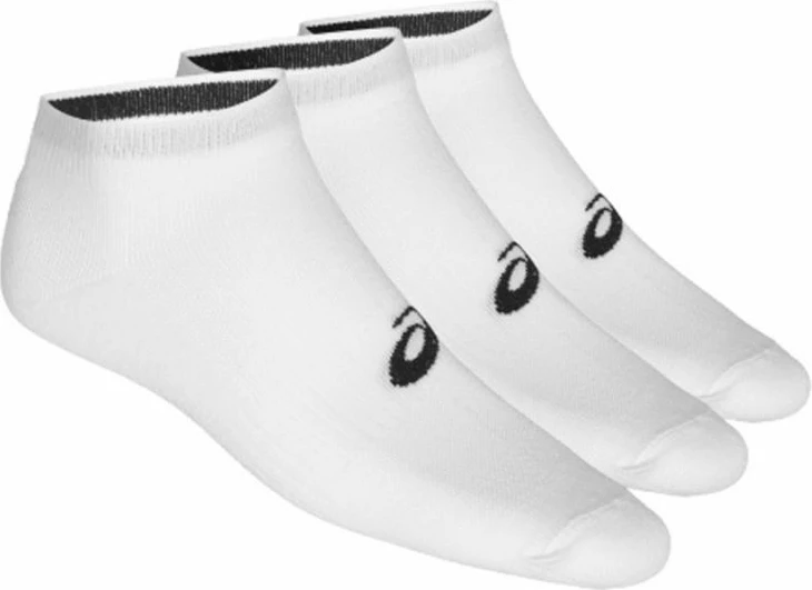 Çorape për meshkuj dhe femra Asics, të bardha