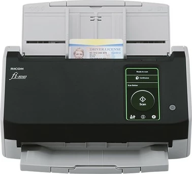 Skaner Ricoh fi-8040, 210 x 297 mm, 600 x 600 DPI, 24 bit, 8 bit, 40 ppm, 80 ipm