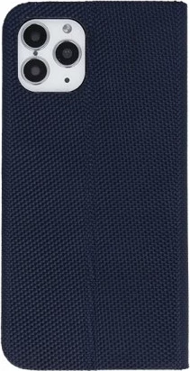 Mbështjellës ONASI Moon Flip Cover për iPhone 12 Pro Max, me mbyllje magnetike, xhep për kartelë, Blu