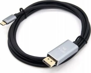 Adapter USB-C - DisplayPort Zenwire 1014354000, kabllo 1.8m, DP 1.4, 8K/30Hz, 4K/120Hz, USB 3.0, i zi
