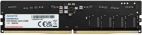 RAM Memorje Adata DDR5 16GB 5600MHz DIMM, e zezë