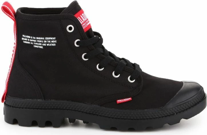 Këpucë Palladium Pampa Hi Dare për Meshkuj, të zeza [Madhësia: 37]