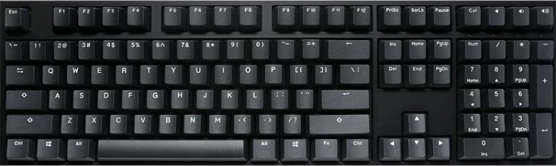 Tastierë mekanike Ducky Origin Phantom Black QWERTZ, e zezë
