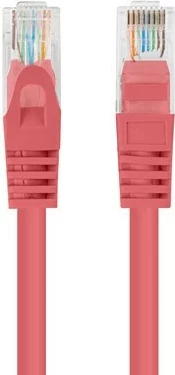 Kabllo rrjeti LANBERG Patchcord Cat5e UTP 2m, 10 copë, RJ45, e kuqe