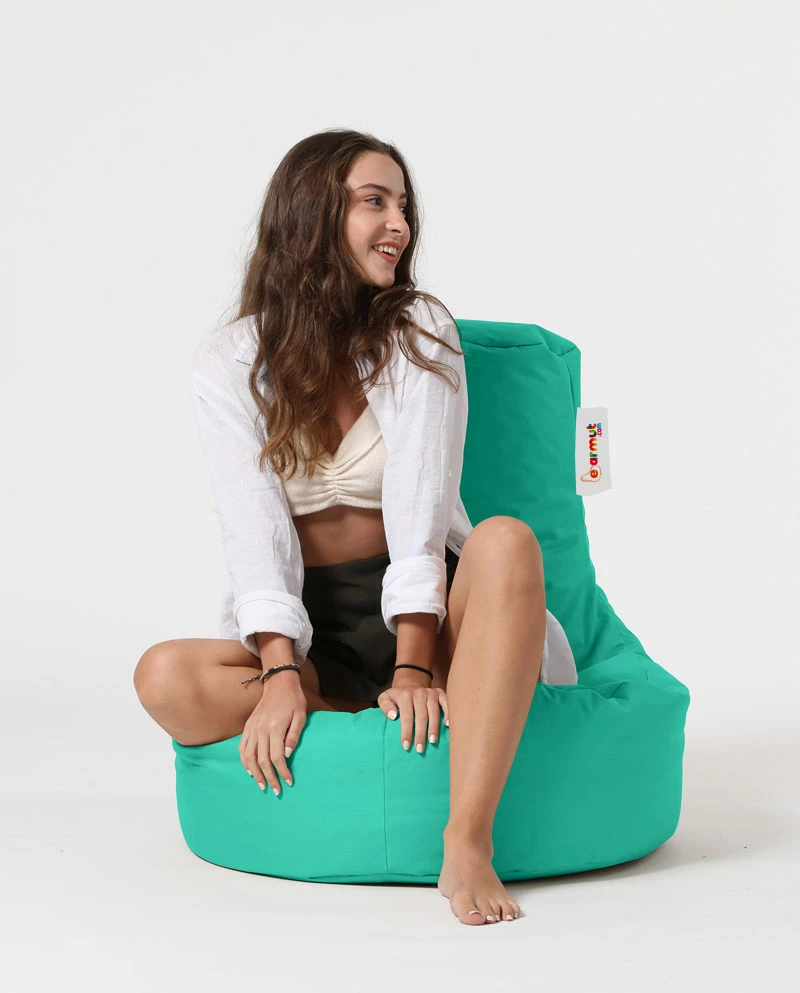 Qese ulëse për kopsht, Atelier del Sofa, Lina, ngjyrë turquoise