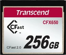 Kartelë memorie Transcend CFX650 256GB, CFast 2.0, e zezë