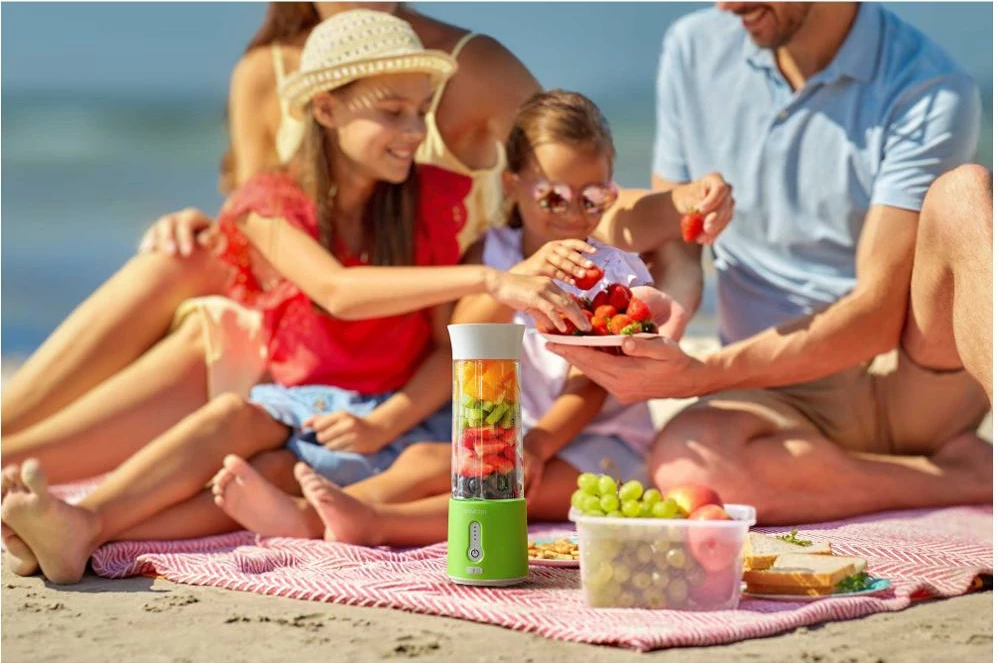 Blender smoothie Sencor SBL 131GR, USB-C, 150W, 500ml