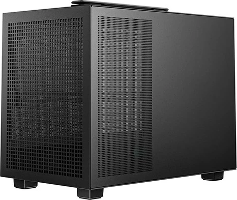 Kasë DeepCool CH160 MESH, për kompjuter, xham i temperuar, e zezë