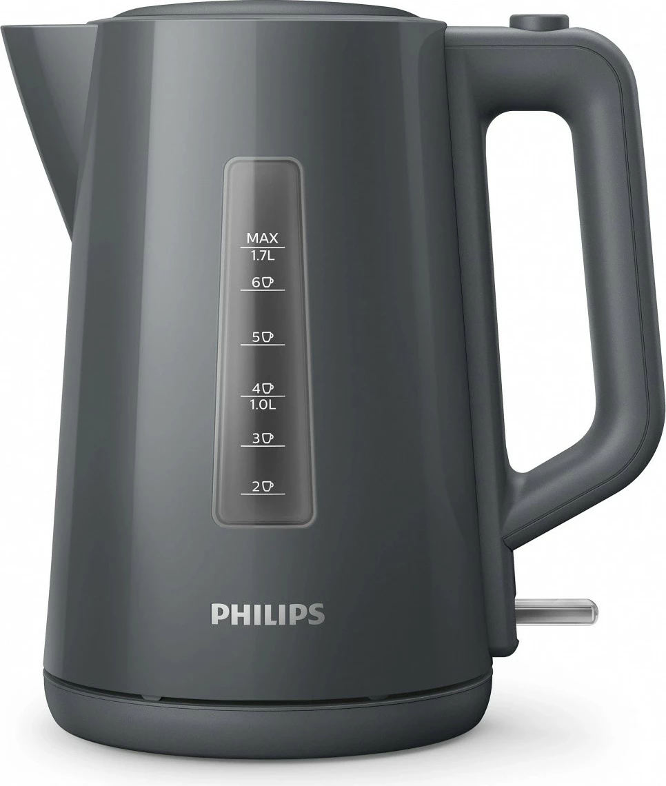 Çajnik elektrik, Philips HD9318/10, 1.7L 2200W, gri e errët