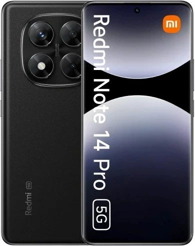 Celular Xiaomi Redmi Note 14 Pro, 6.67", 8+256GB, 5G, i zi