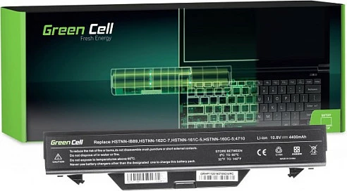 Bateri laptopi Green Cell për HP ProBook 4510/4510s/4515s/4710s/4720s, 11.1V 4400mAh, e zezë