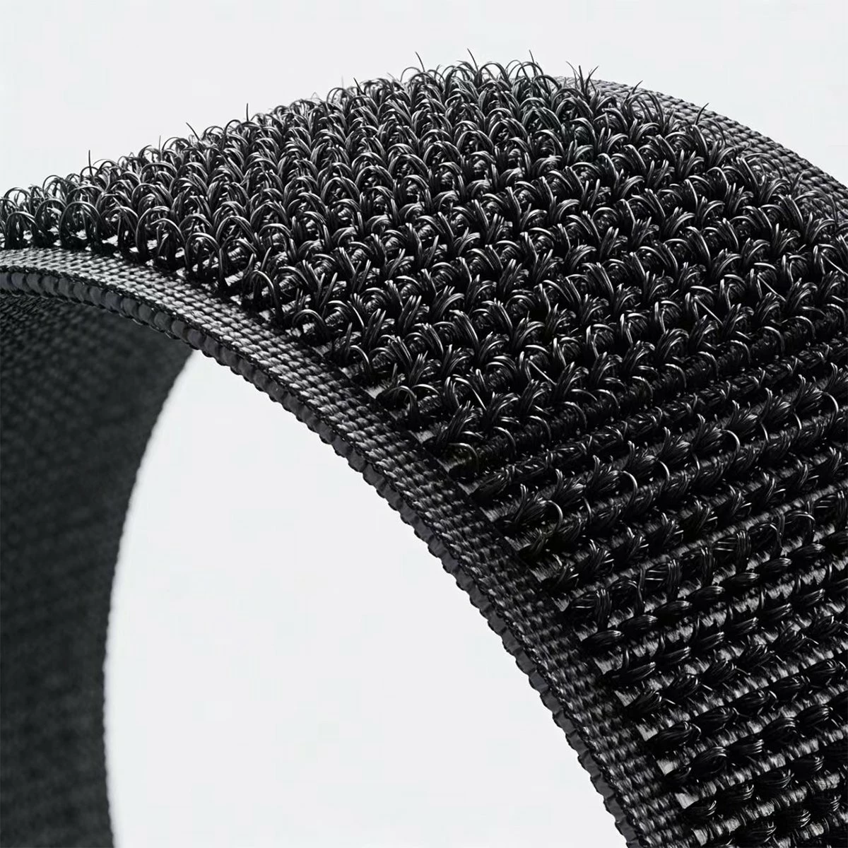Organizer kabllosh ZOY Rzep Velcro 1 m, i zi, 1 copë