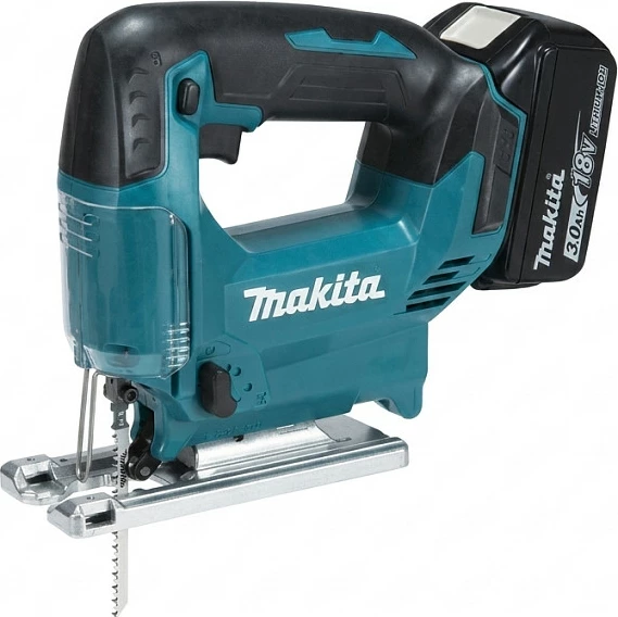 Sharrë me bateri Makita DJV186Z, 18V, pa bateri/karikues, blu/zi