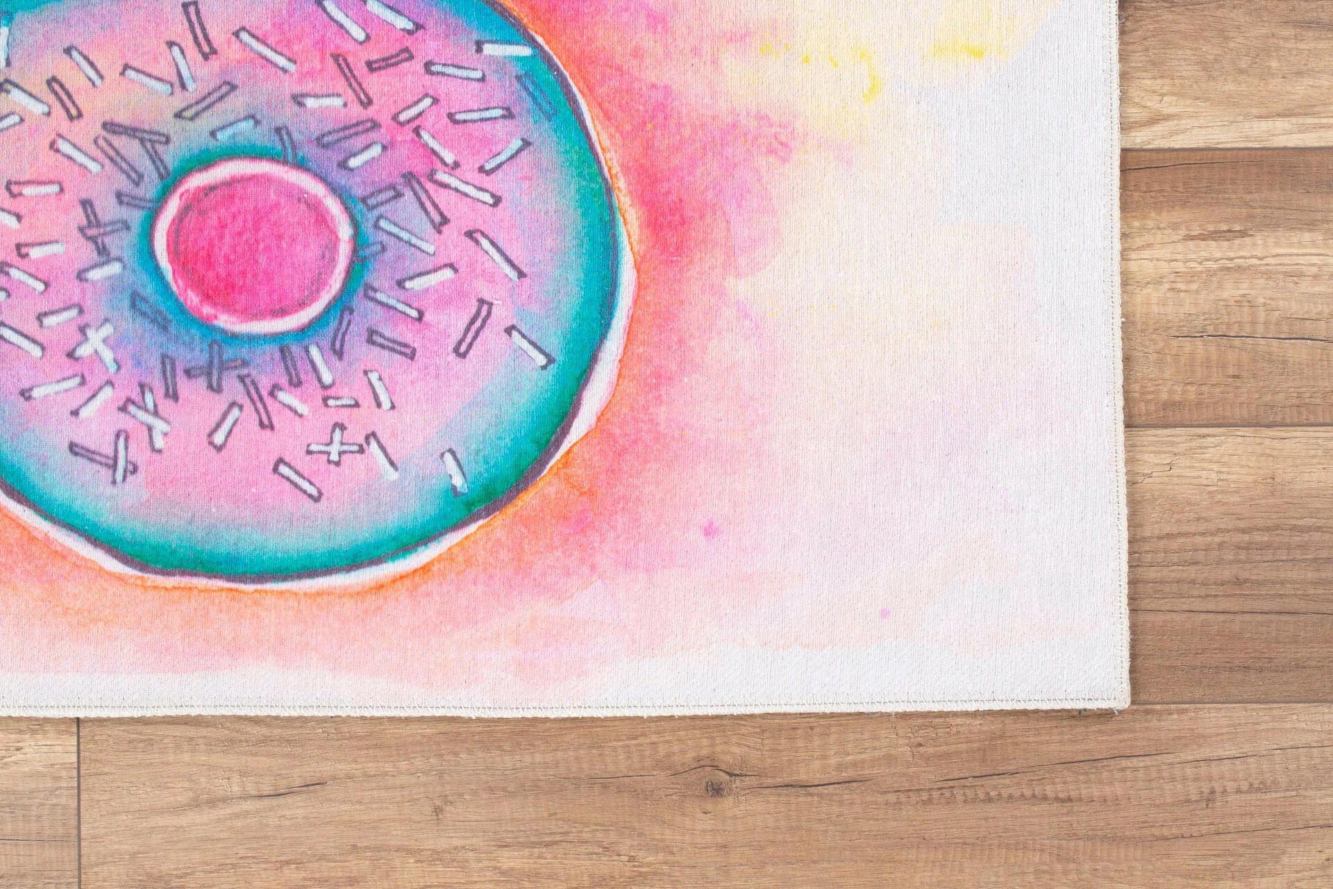Qilim i madh, shumëngjyrësh, model me donut, 230x330cm, Conceptum Hypnose, Ada Gönül Chenille AL 311