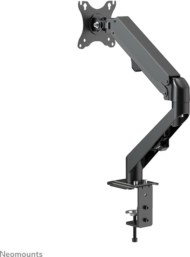 Krah monitori Neomounts DS70-700BL1, gas spring, 17-27 inç, clamp, i zi