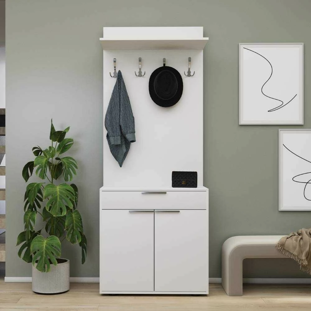 Stendë korridori Hanah Home, Prt-521-Bb-1, e bardhë