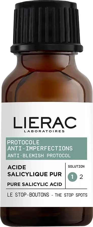 Koncentrat kundër njollave LIERAC Anti-Blemish Protocol për femra 15ml