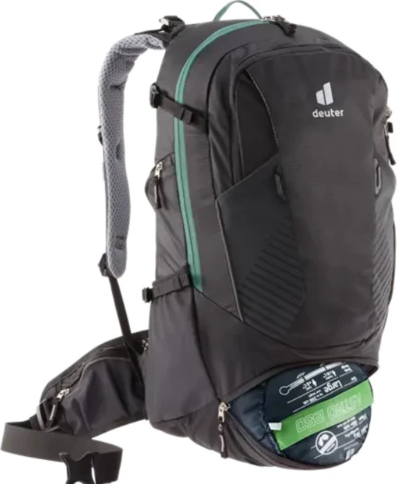 Çantë biçiklete Deuter Trans Alpine 30, e zezë