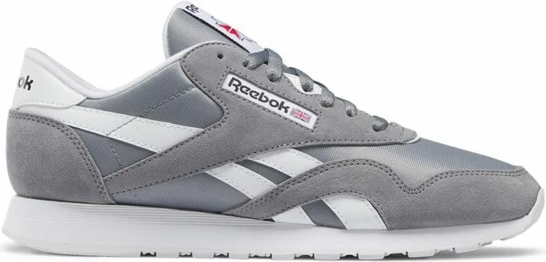 Atlete Reebok Classic Nylon, gri/bardha
