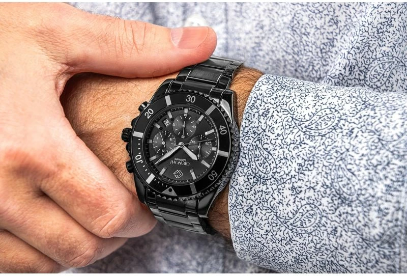 Orë dore për meshkuj Giewont, e zezë