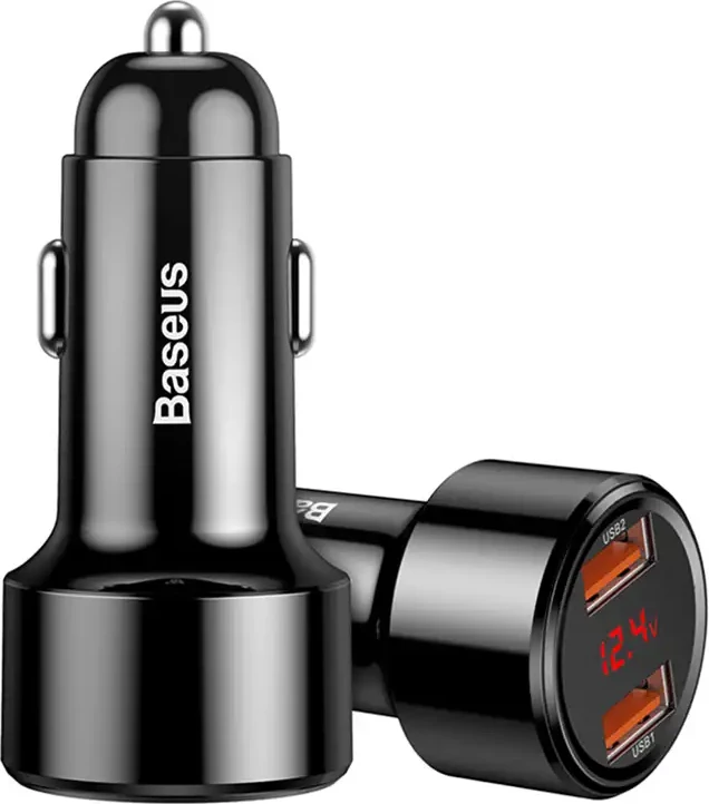 Karikues veture Baseus Magic Series Dual QC, 45W, 2x USB-A, i zi