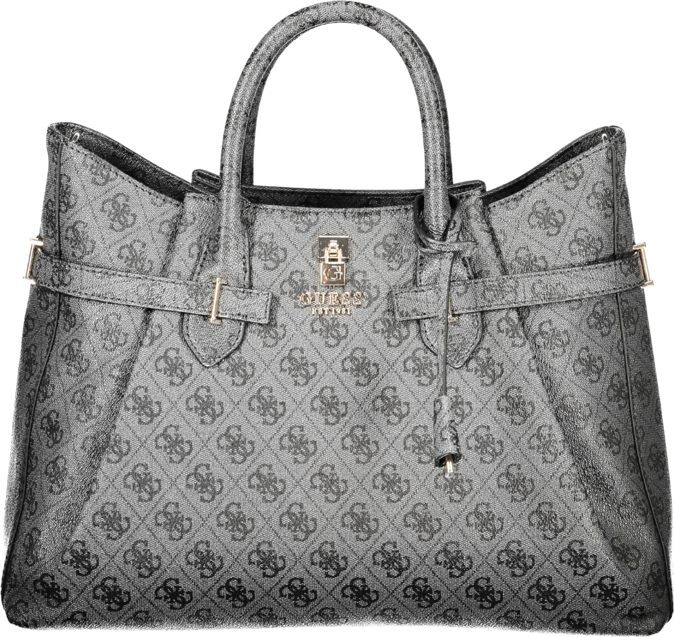 Çantë GUESS JEANS YESBA për femra, e zezë