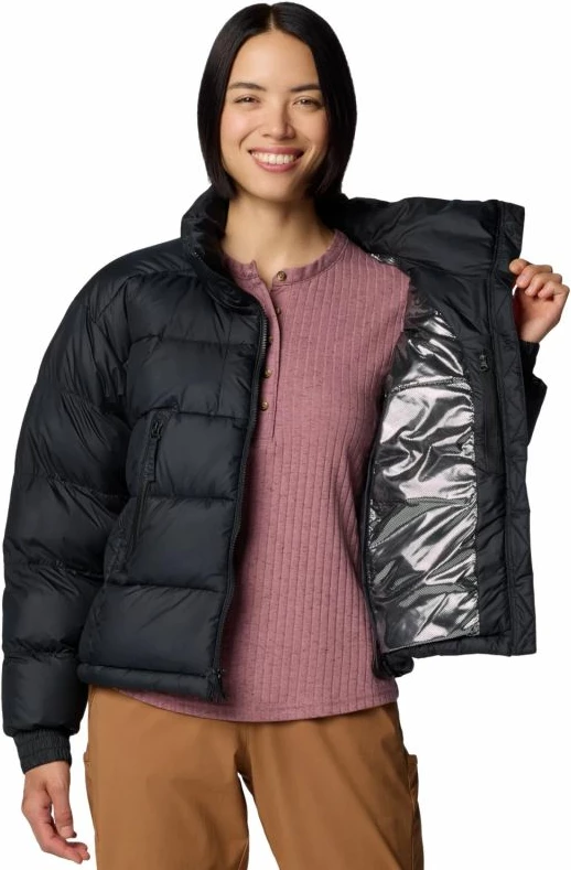 Jakne Columbia femra, e zezë