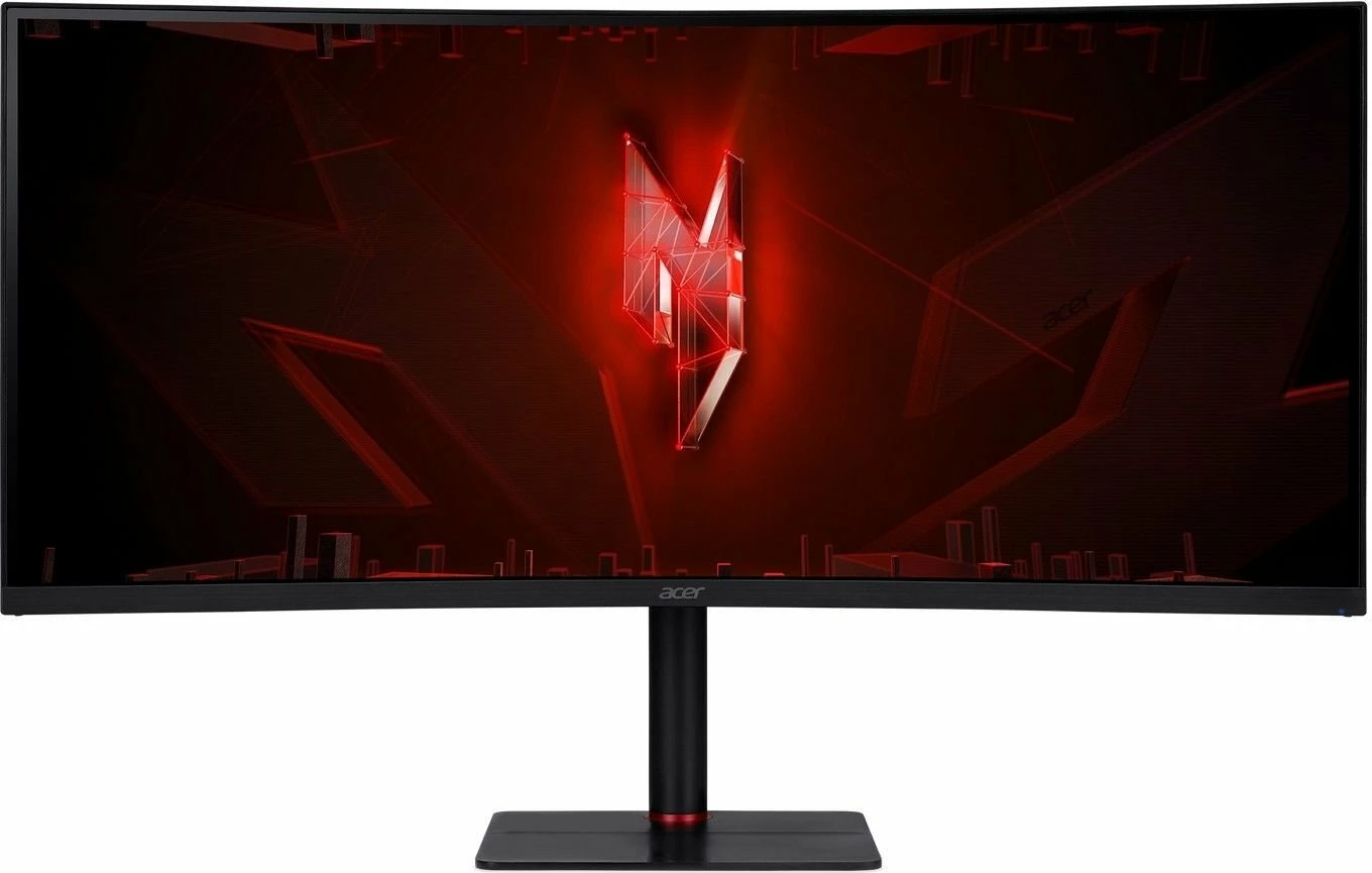 Monitor gaming Acer Nitro XV5 XV345CURXbmiipphx 34\" UWQHD 3440x1440 240Hz i lakuar, i zi