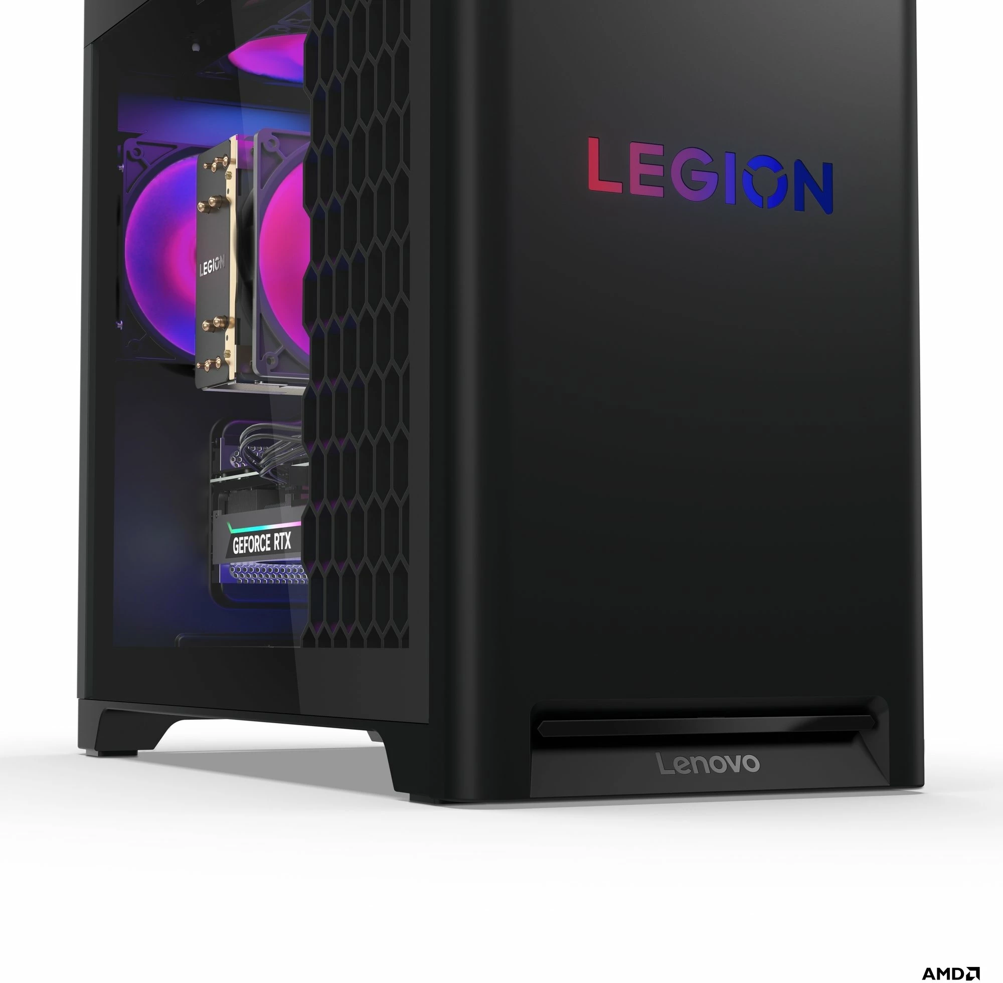 Kompjuter desktop gaming Lenovo Legion T5 30AGB10, Ryzen 7 7700X, 32 GB DDR5 RAM, RTX 5070 Ti 16 GB, SSD 2 TB M.2 PCIe, Windows 11 Home, i zi