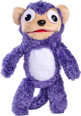 ScreamerZ Monkey Madness – Lodër Interaktive prej Pelushi 30 cm