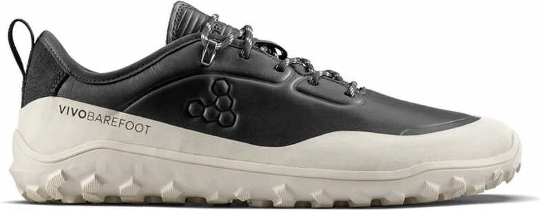 Këpucë për meshkuj Vivobarefoot, obsidian/white [Madhësia: 43]