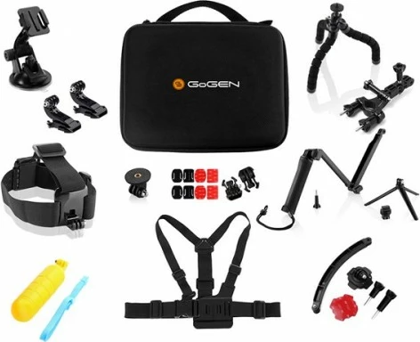 Aksesorë univerzal per kamera GoGEN Universal set accessories set for action cameras