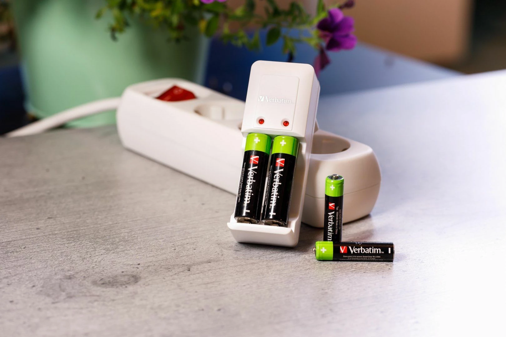 Bateri rikarikueshme Verbatim AA/R6 2500mAh 1.2V (4 copë)
