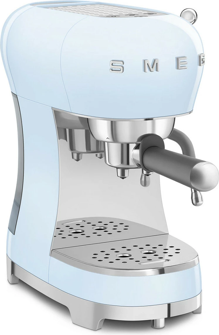 Makinë espresso me portafilter Smeg ECF02PBEU, blu pastel