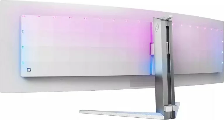 Monitor Philips 49M2C8900 QD-OLED 49 inç, 5120x1440, 32:9, Ambilight, USB-C, i bardhë