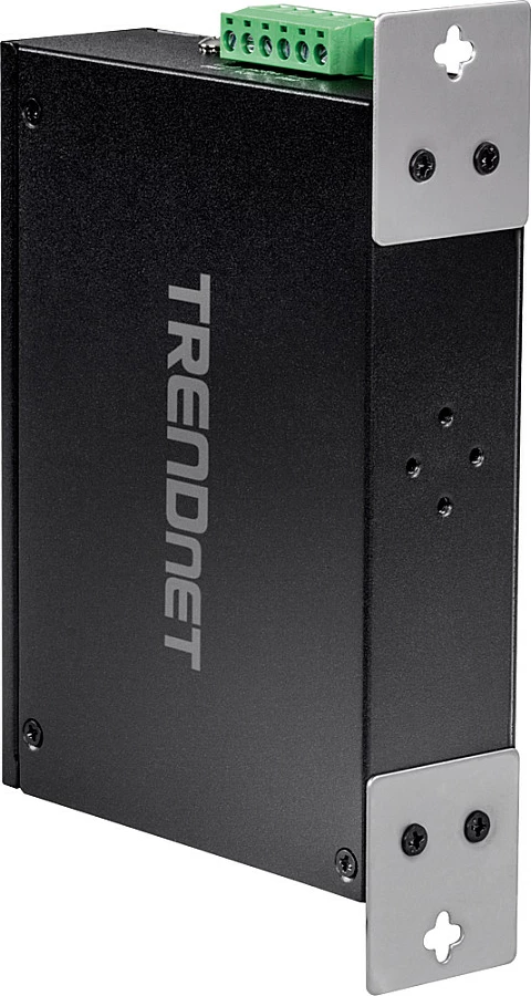 Switch industrial TRENDnet TI-PE80, 8x Fast Ethernet 10/100, PoE+ 30W, DIN-rail, i zi