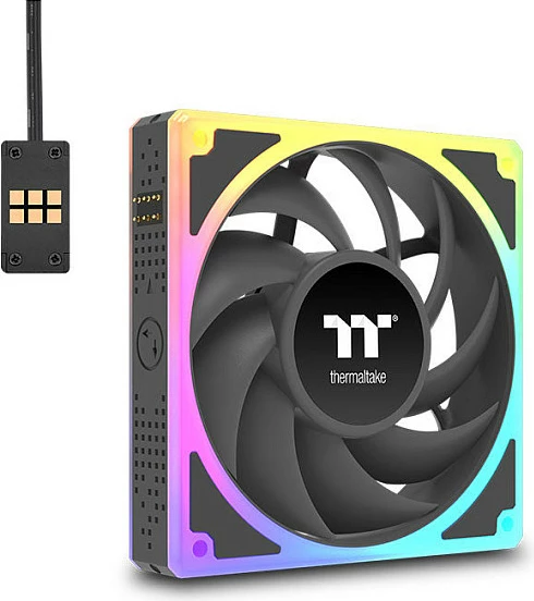 Ventilator kasë Thermaltake TOUGHFAN EX 140 ARGB Sync, 140mm, 3Pack, i zi