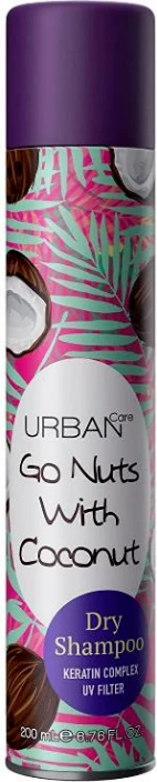 Shampo i thatë për flokë Urban Care Go Nuts With Coconut, 200 ml