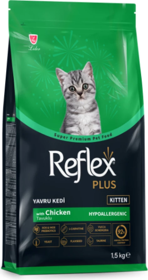 Reflex Plus Ushqimi për Kittens me Pulë 1,5kg