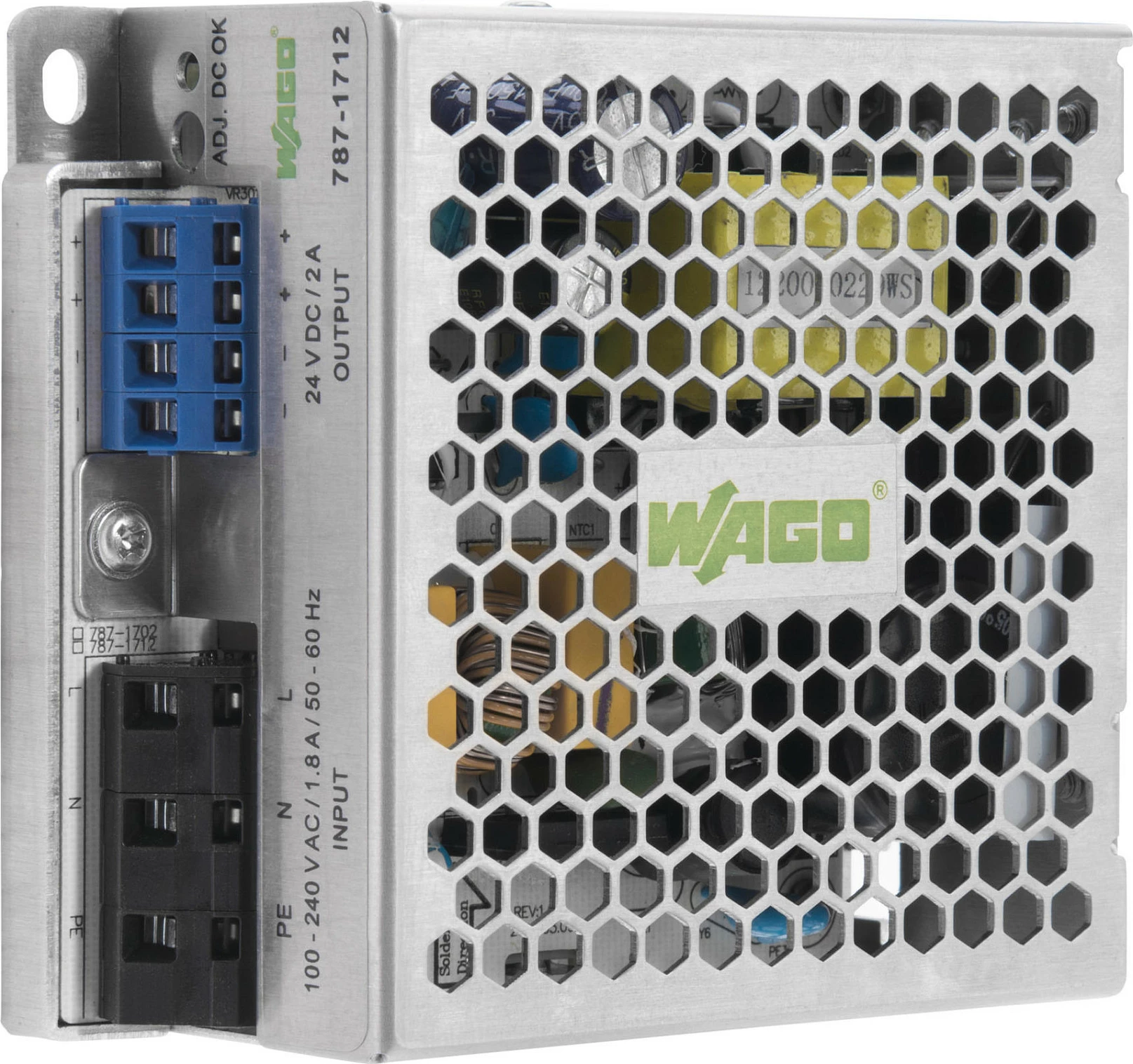 Furnizues rryme WAGO 787-1712, 24V DC 2.5A 60W, gri