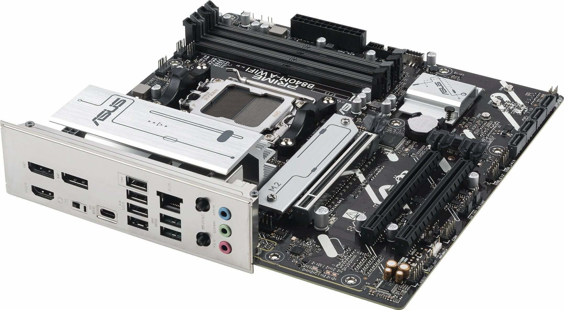 Pllakë amë Asus PRIME B840M-A WIFI Micro ATX AM5 DDR5 Wi‑Fi 6E