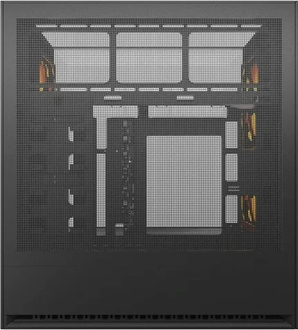 Kasë Cougar OmnyX midi tower ARGB e zezë