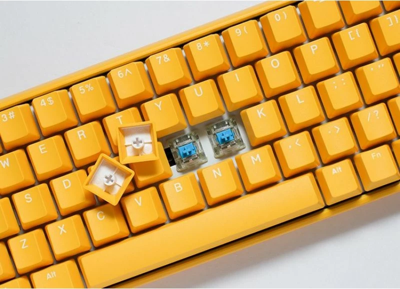 Tastierë gaming Ducky One 3 Mini, e verdhë