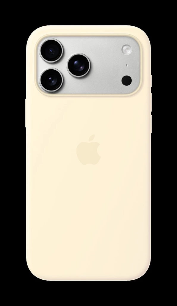Apple iPhone 17 Pro Max Silicone Case with MagSafe Vanilla (SEASONAL)