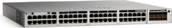 Switch Cisco Catalyst C9300-48UXM-A, 48 porta 10G, PoE, Rack 1U, gri