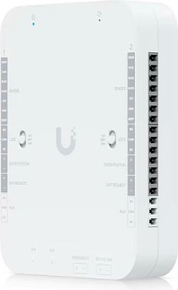 Hub kontrolli aksesi Ubiquiti UA-RETROFIT-HUB-2, Fast Ethernet, 12-24V, për 2 dyer, i bardhë