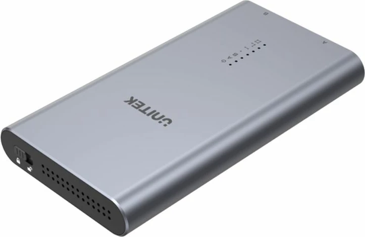 Kutí diskash/klonues Unitek 2xM.2 PCIe/NVMe, gri